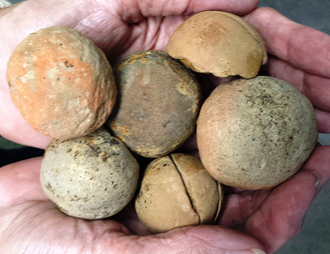 Clay-balls