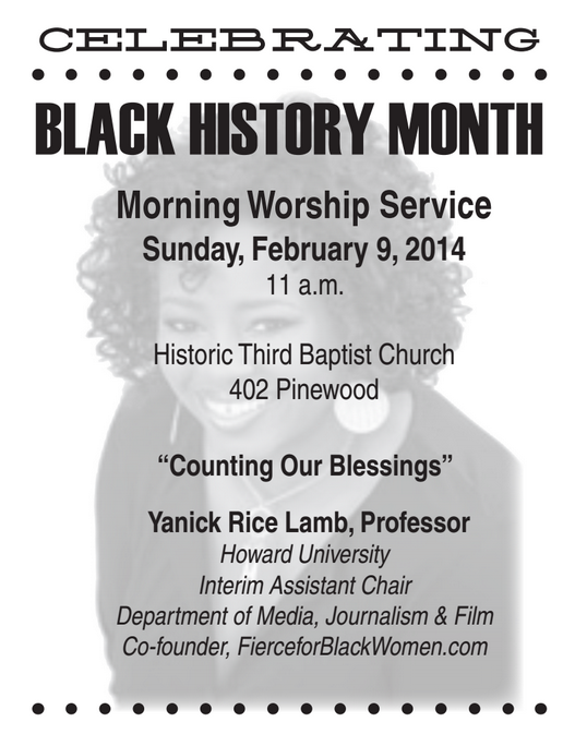 Black History Month Church Celebration 